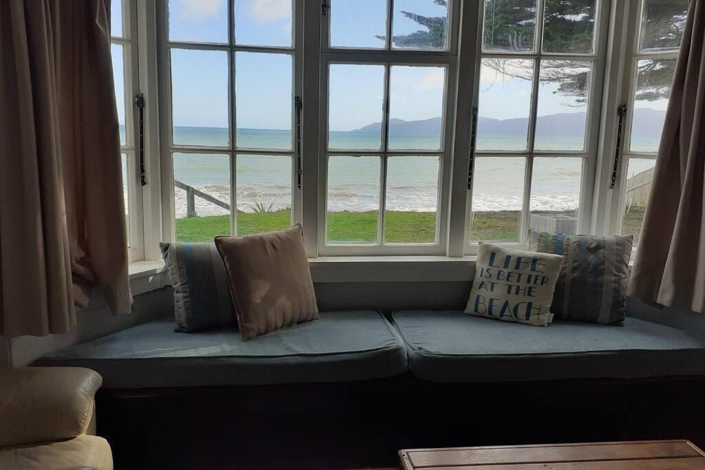 Beachfront Bliss Paraparaumu Kültér fotó