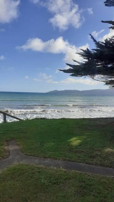 Beachfront Bliss Paraparaumu Kültér fotó