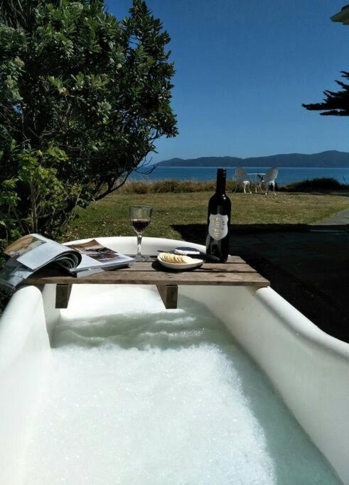 Beachfront Bliss Paraparaumu Kültér fotó